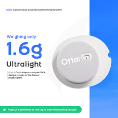 ระบบตรวจวัดระดับน้ำตาลในเลือดอย่างต่อเนื่องของ Ottai